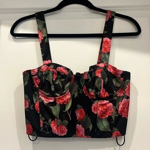 Alice & Olivia crop top